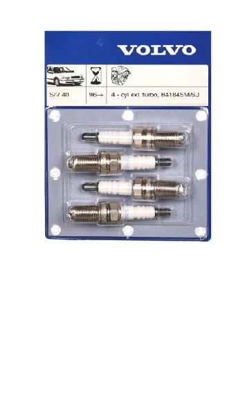 VOLVO S40 Buji Takımı. 1998-2004  (B4164S2- B4204S2) Turbosuz. / ORJİNAL